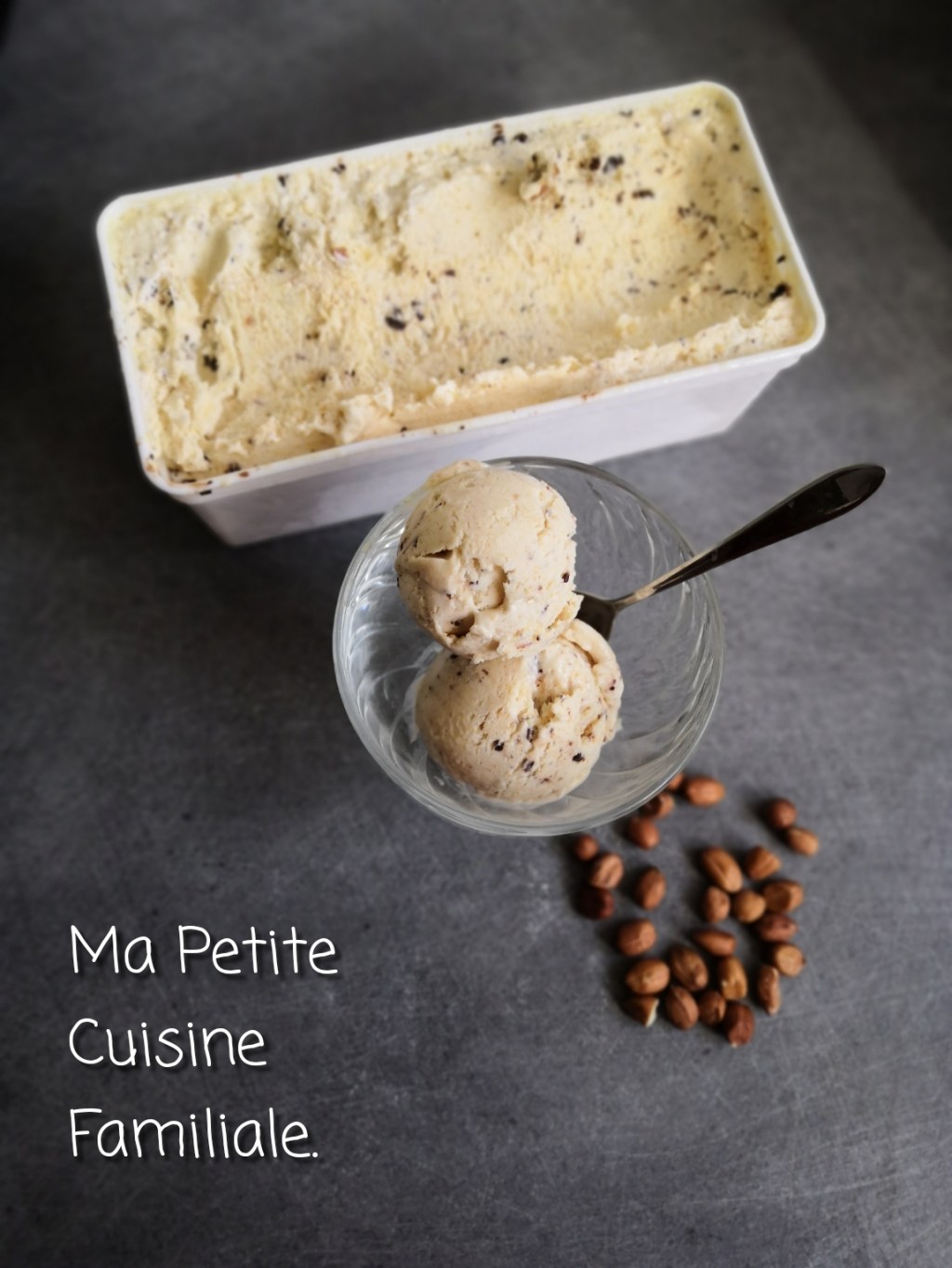 Crème glacée au beurre de cacahuètes sans&nbsp;sorbetière