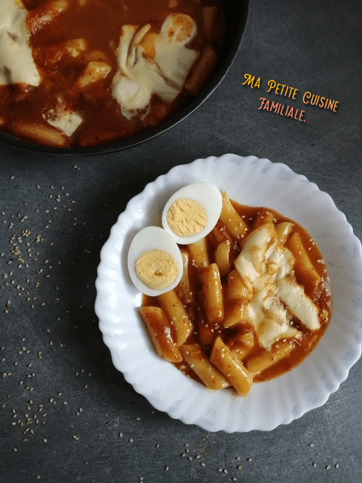 Tteokbokki au fromage