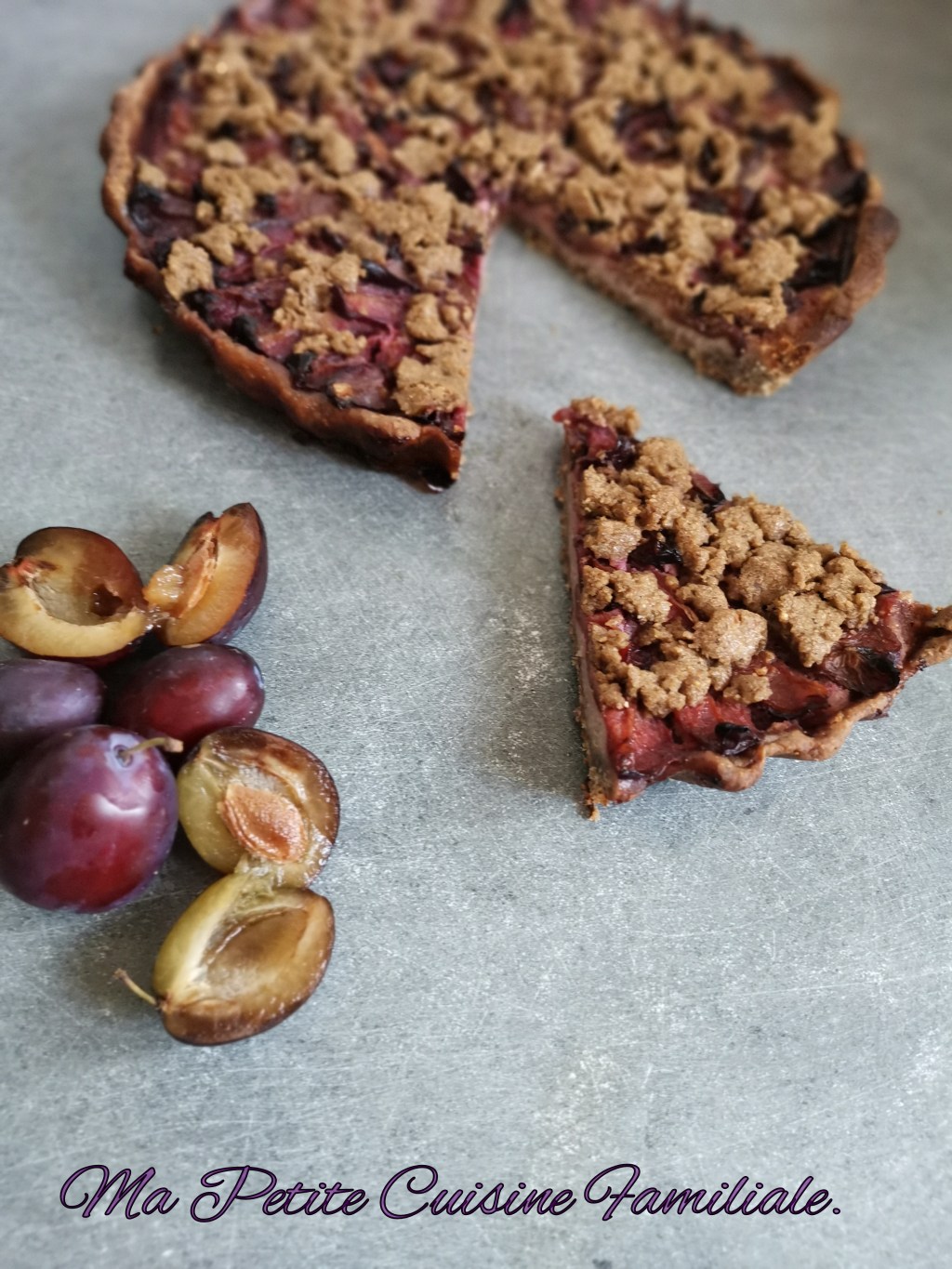 Tarte aux quetsches&nbsp;d&rsquo;Alsace