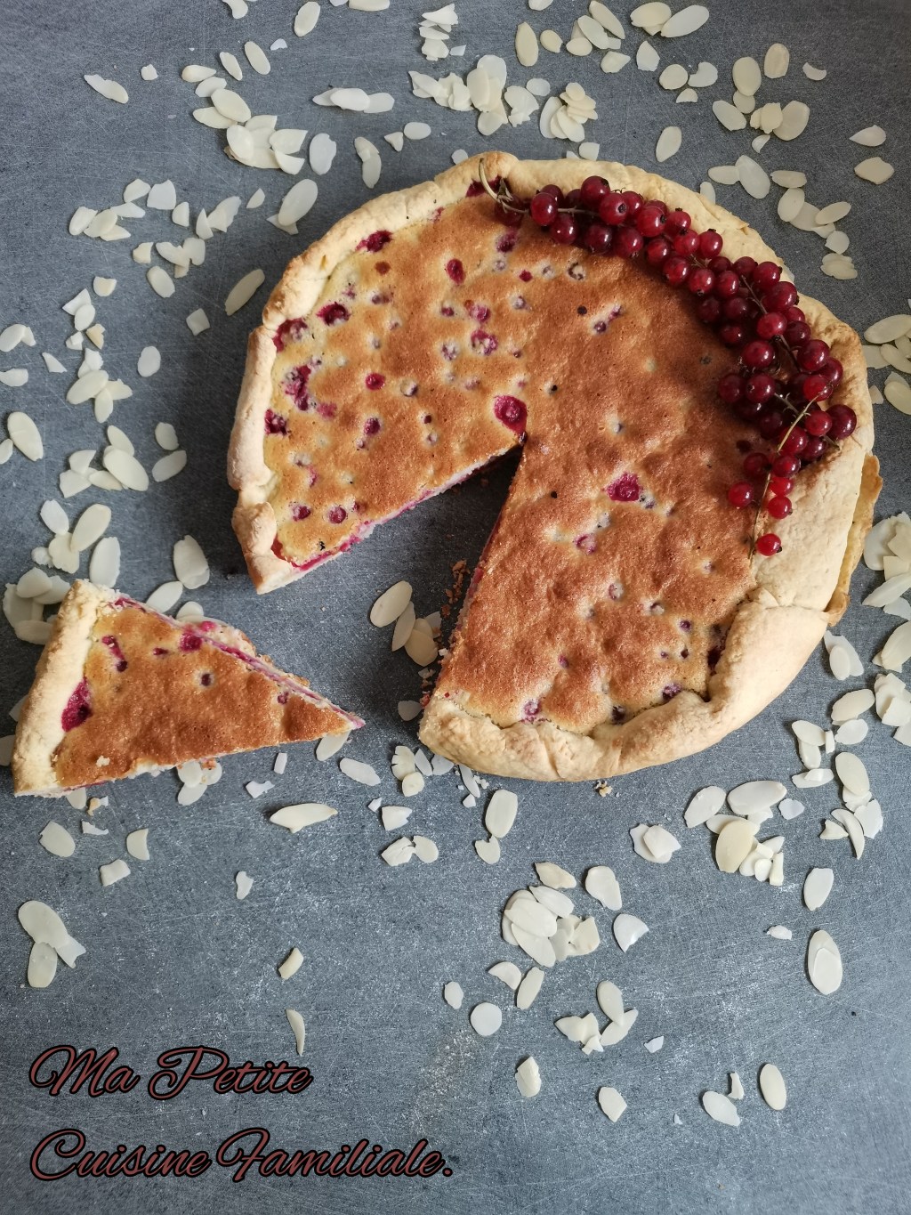 Recette de Tarte Alsacienne aux Groseilles et Amandes : Kansistriwel&nbsp;Tart