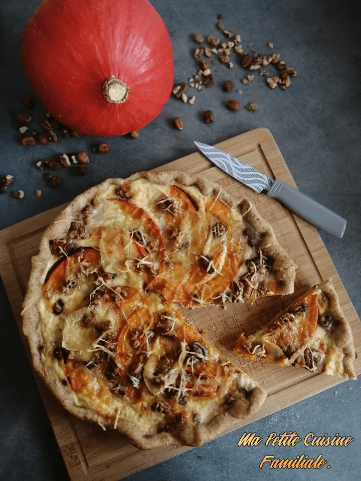Tarte Potimarron, Fromage et Noix : Recette Gourmande&nbsp;d&rsquo;Automne