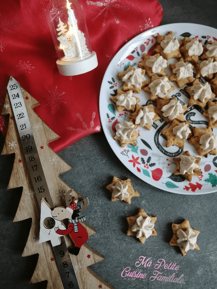 Bouchées étoilées au fromage et à la mousse de&nbsp;thon
