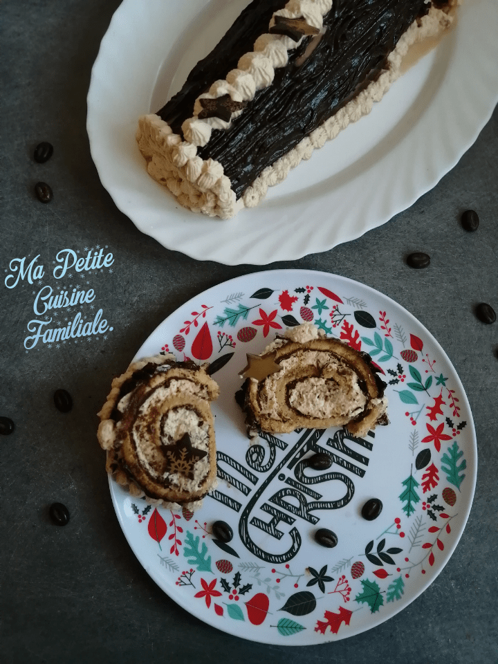 Bûche de Noël Maison: Chocolat et&nbsp;Café