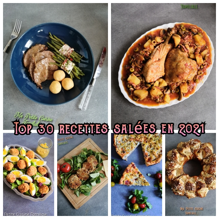 Le Top 30 de vos recettes salées préférées en&nbsp;2021