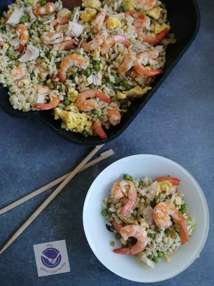 Blé cantonais : riz cantonnais&nbsp;revisité