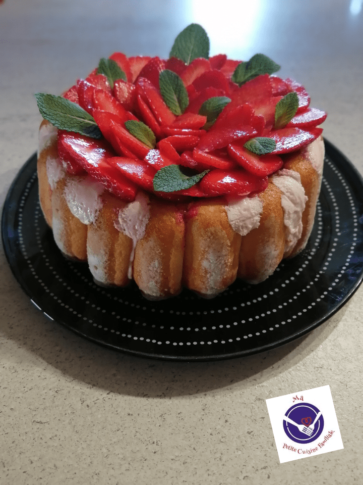 Fraises de saison : une charlotte&nbsp;gourmande
