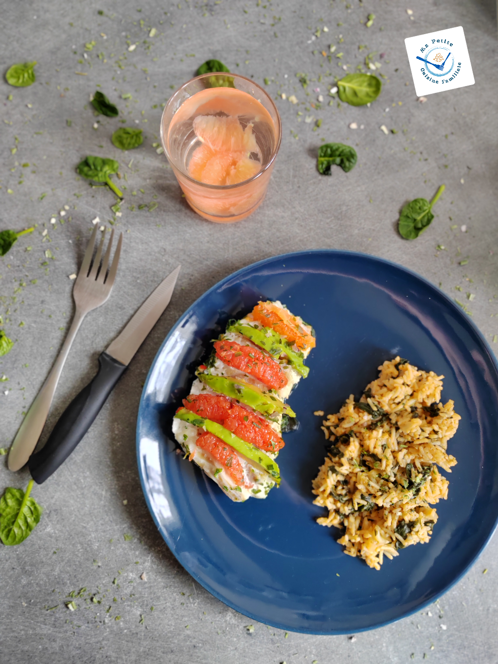 Recette de Cabillaud à l&rsquo;Avocat et&nbsp;Pamplemousse