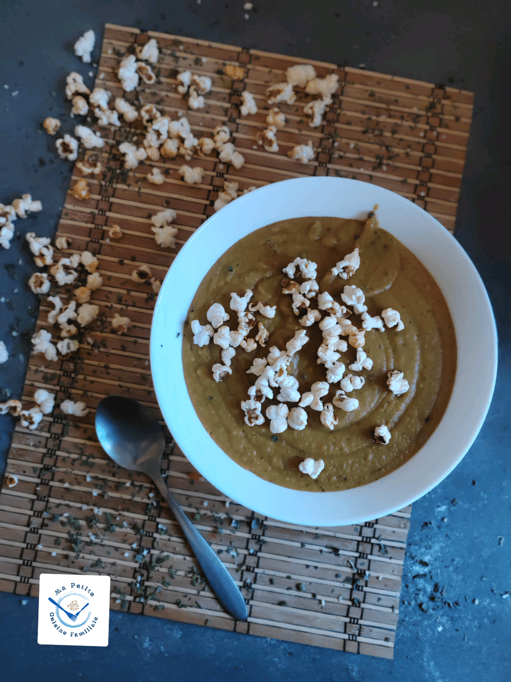 Recette Velouté de Lentilles Corail et Pop&nbsp;Corn